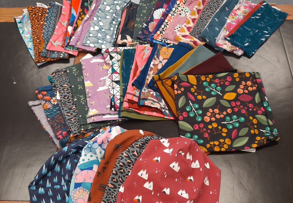 bandeaux et bonnets